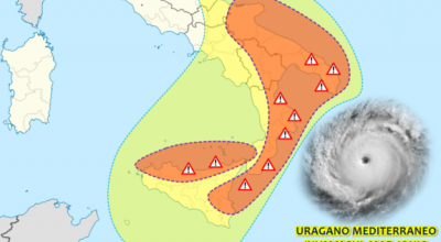 ALLERTA METEO CODICE ARANCIONE PER I GIORNI 17 E 18 NOVEMBRE