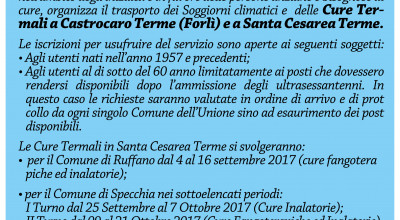 CURE TERMALI A CASTROCARO TERME E SANTA CESAREA TERME 