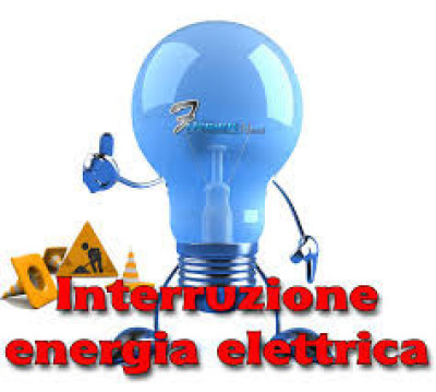 AVVISO DI INTERRUZIONE DI ENERGIA ELETTRICA PER MERCOLEDI 26 NOVEMBRE