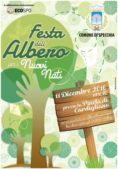 FESTA DELL'ALBERO DEDICATA AI NUOVI NATI - DOMENICA 11 DICEMBRE ALLE ORE 10.0...