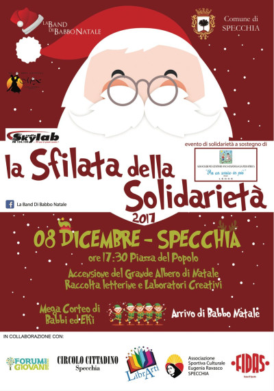 LA SFILATA DELLA SOLIDARIETA' 08 DICEMBRE 2017
