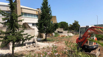 SCUOLA MEDIA &ldquo;DON LUIGI STURZO&rdquo;, AUDITORIUM E PALAZZETTO DELLO SP...