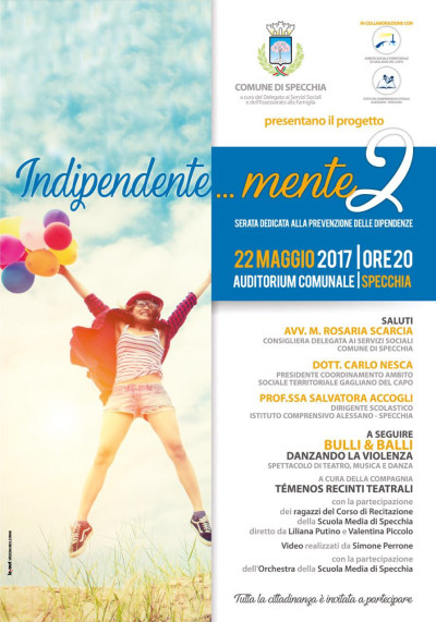 INDIPENDENTE...MENTE 2 - SERATA DEDICATA ALLA PREVENZIONE DELLE DIPENDENZE - ...