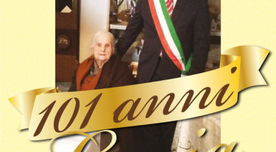 101 ANNI DI NONNA LUCIA CLEOPAZZO - AUGURI DA TUTTA LA COMUNITA' SPECCHIESE