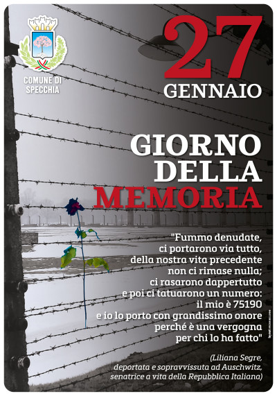 GIORNATA DELLA MEMORIA 27 GENNAIO 2018