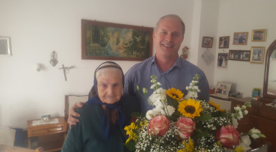 NONNA LUCIA CLEOPAZZO COMPIE 103 ANNI - AUGURI DA TUTTA L'AMMINISTRAZIONE COM...