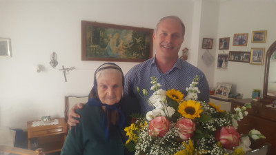 NONNA LUCIA CLEOPAZZO COMPIE 103 ANNI - AUGURI DA TUTTA L'AMMINISTRAZIONE COM...