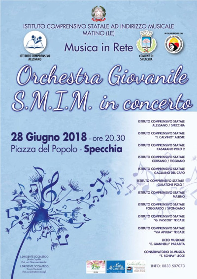 ORCHESTRA GIOVANILE S.M.I.M. 28/06/2018