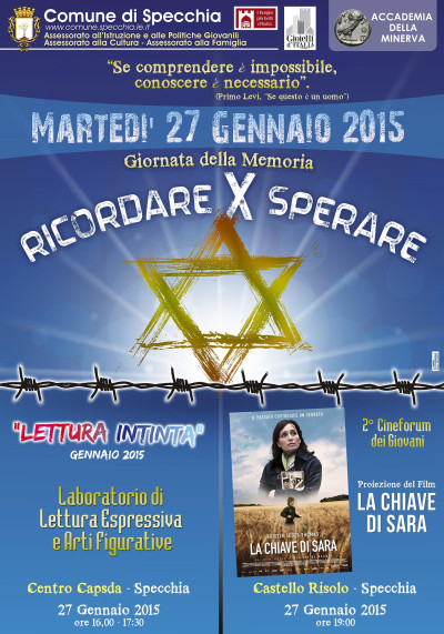 SE COMPRENDERE E' IMPOSSIBILE, CONOSCERE E' NECESSARIO Martedi 27...