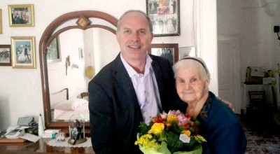 NONNA LUCIA CLEOPAZZO FESTEGGIA 102 ANNI