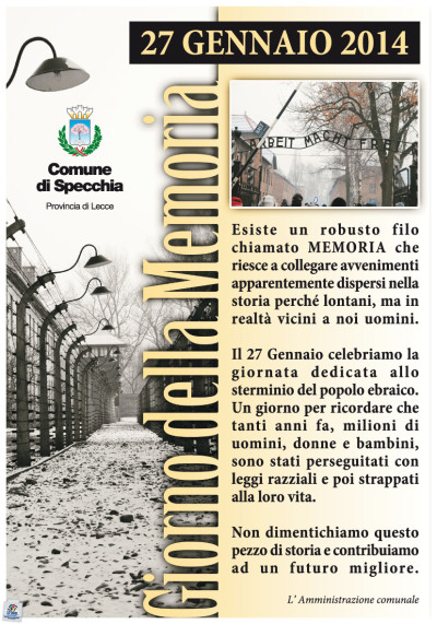 27 Gennaio...per non dimenticare