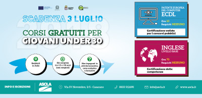 CORSI GRATUITI PER GIOVANI UNDER 30