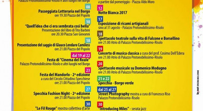 ESTATE SPECCHIESE 2017 - L'ESTATE PIU' BELLA NEL BORGO PIU' BELLO