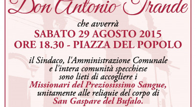 ORDINAZIONE SACERDOTALE DEL NOSTRO CONCITTADINO DON ANTONIO TRANDE - SABATO 2...