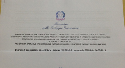 DAL MINISTERO DELLO SVILUPPO ECONOMICO ARRIVANO TRE FINANZIAMENTI A FONDO PER...