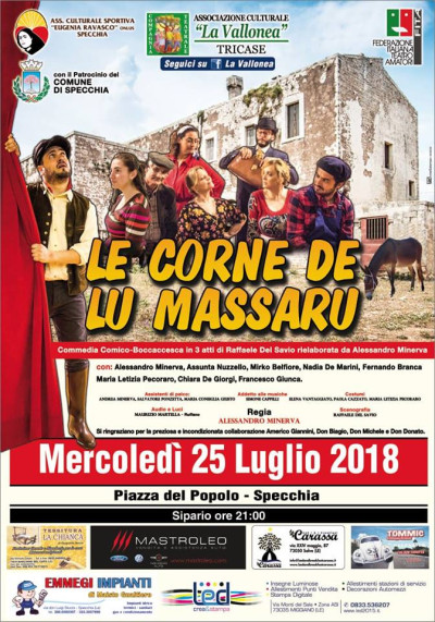 Spettacolo teatrale Le corne de lu massaru