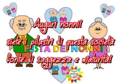 2 OTTOBRE LA FESTA DEI NONNI