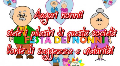 2 OTTOBRE LA FESTA DEI NONNI