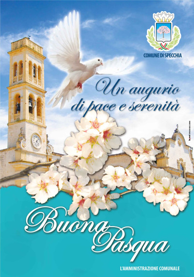 L'AMMINISTRAZIONE COMUNALE AUGURA PACE E SERENITA' A TUTTA LA CITTADINANZA
